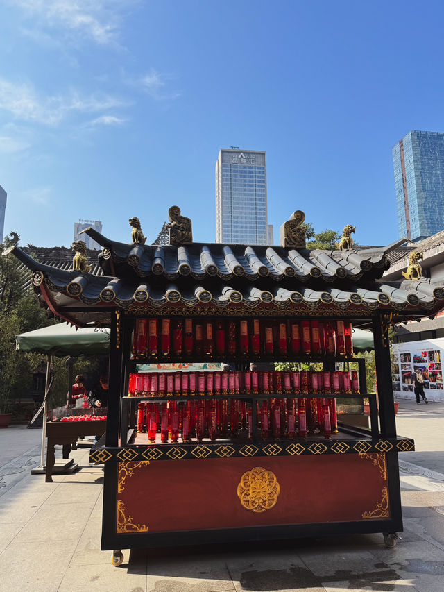 วัดต้าสือ Daci Temple (大慈寺) เฉิงตู