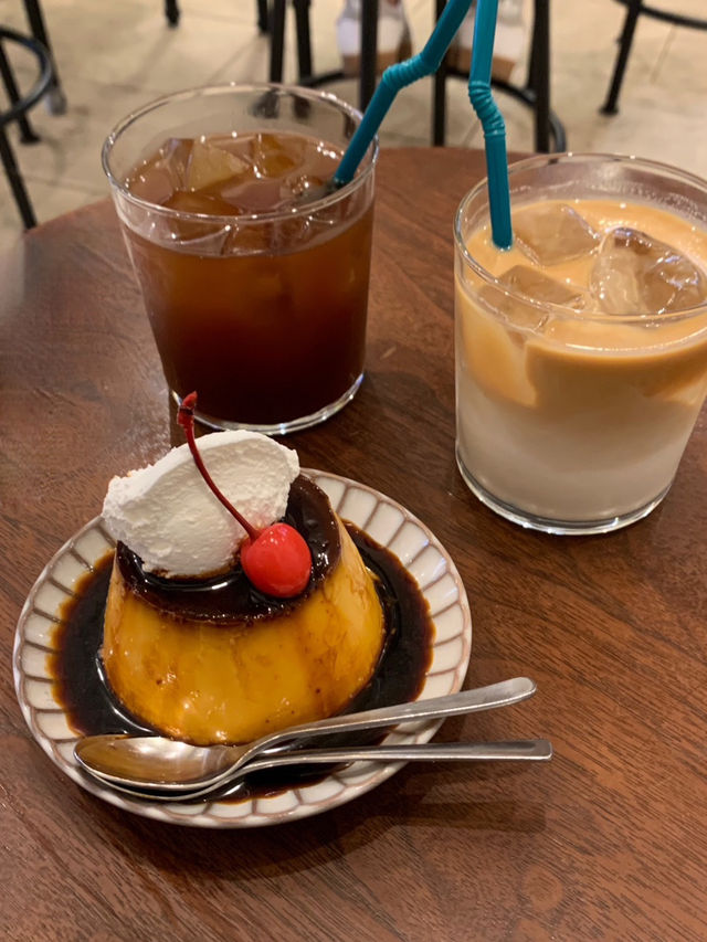 [신주쿠 올 시즌즈 커피] 귀여운푸딩과 일본 감성 카페🍮☕️