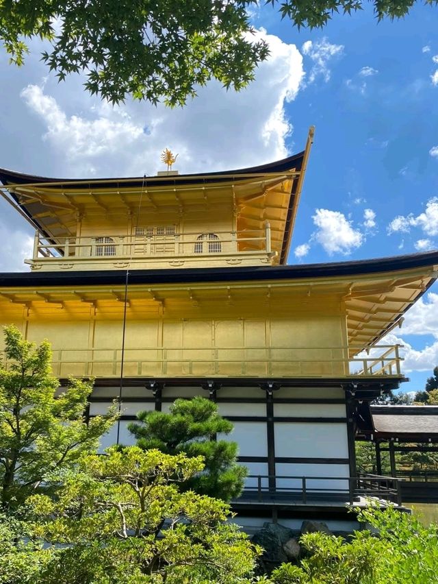 A Quiet Visit to the Golden Pavilion, Japan A Quiet Visit to the Golden Pavilion, Japan