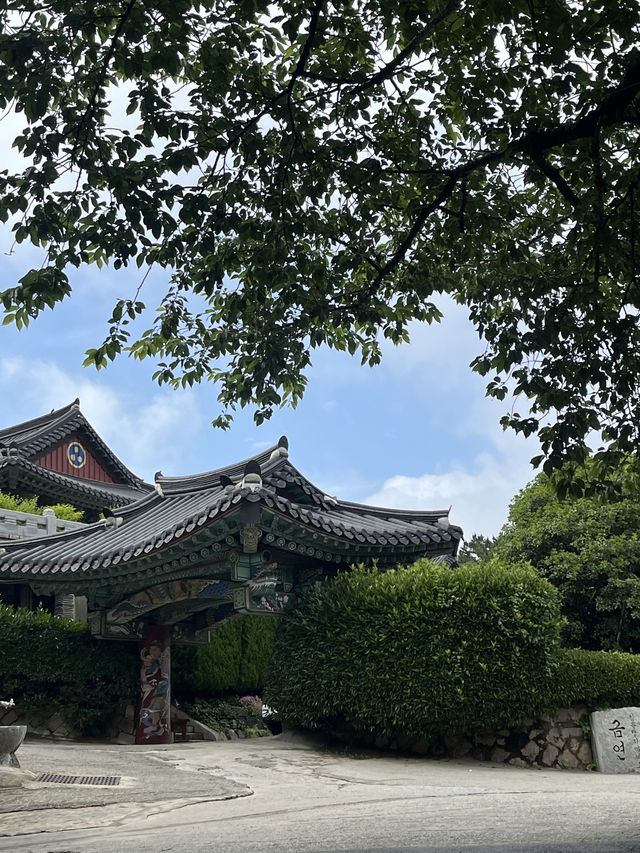 부산 민락동 숨은 한옥 뷰 포인트, 옥련선원 산책 후기