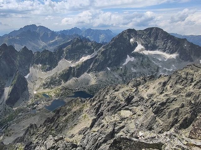 搭三段纜車登斯洛伐克第二高峰洛米基山（Lomnicky stit）