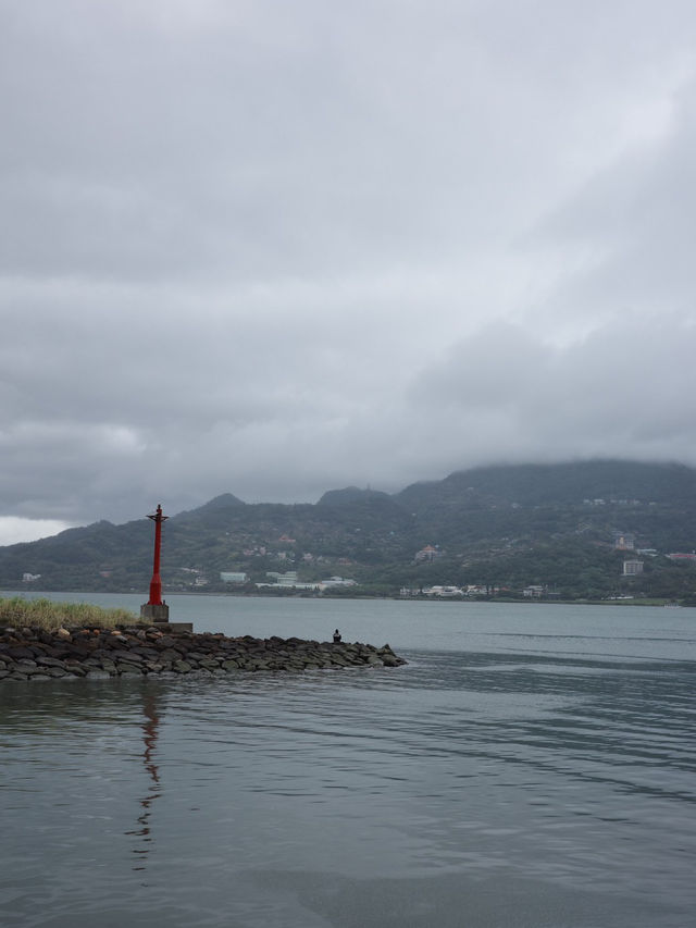  ตั้นสุ่ย (Tamsui) นั่งรถไฟไปสุดสายแล้วชมทะเล