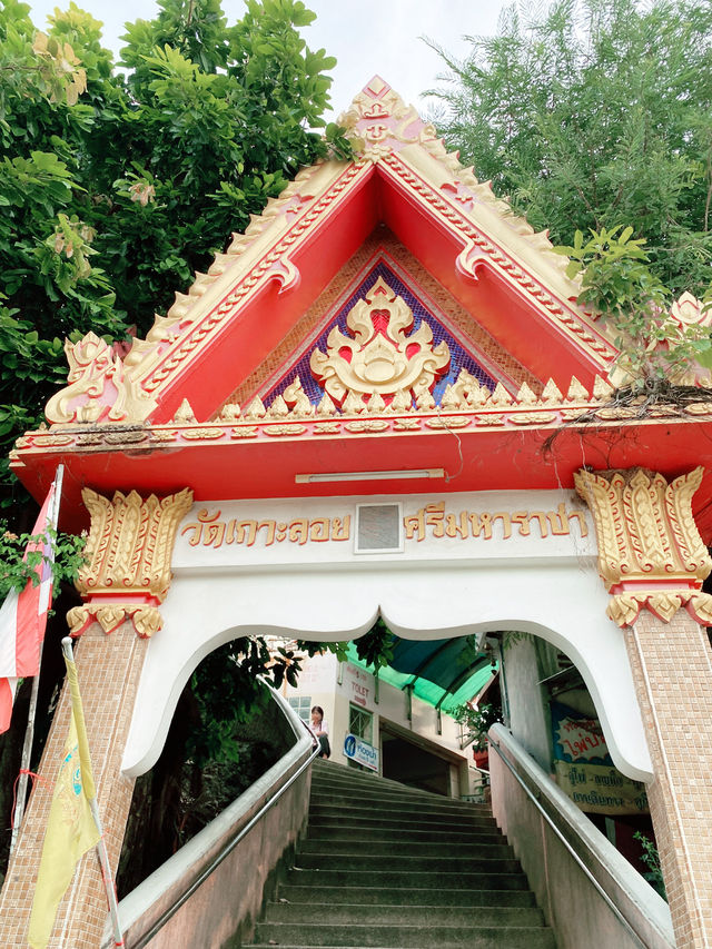 ชวนขึ้นวัดเกาะลอย ศรีราชา ไหว้พระ ชมวิว 360 องศา 