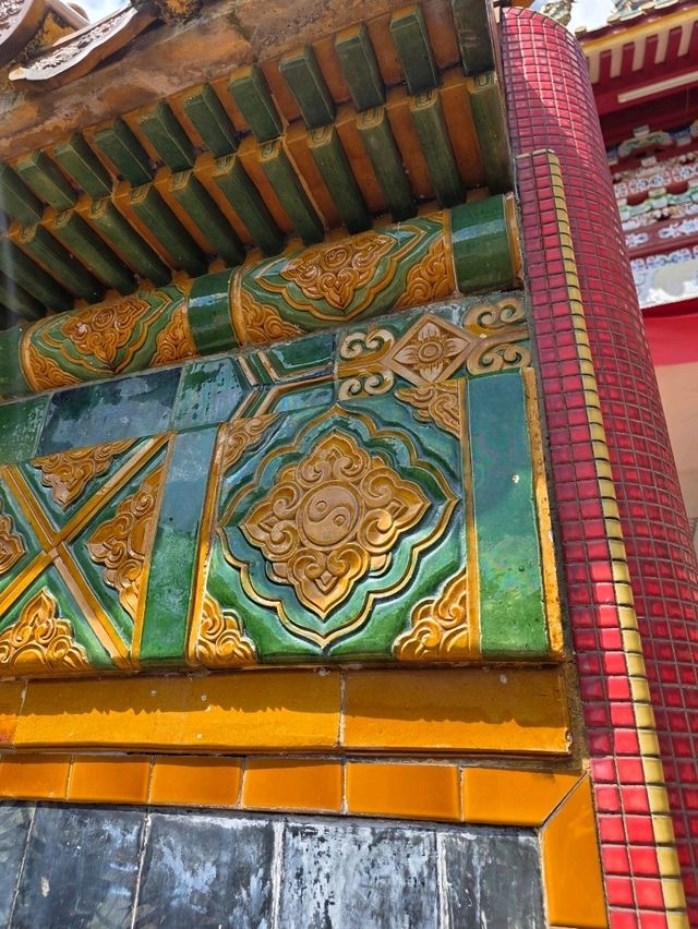 The majestic Paifang of the Hall of Universal Brightness Carpark Gate 