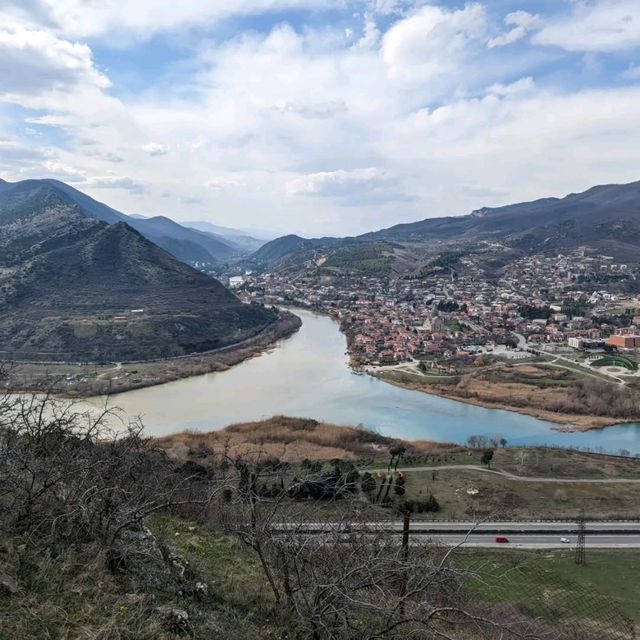 Hilltop Chill with a View at Jvari Monastery