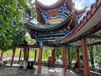 Kunming Green Lake Park: Pavilions and Towers Reflecting Charmingly in the Emerald Lake