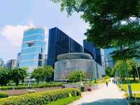 香港遊：添馬公園看維港景
