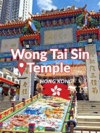 📍Wong Tai Sin Temple จุดมุ่งหมายของสายมู 🙏