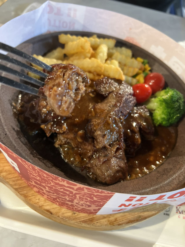 K11 鐵板滋味牛扒餐