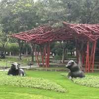 🎨 Jing’an Sculpture Park — Where Art Meets Urban Green