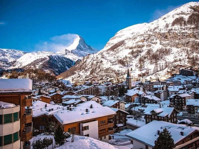 Snowy Village Magic✨