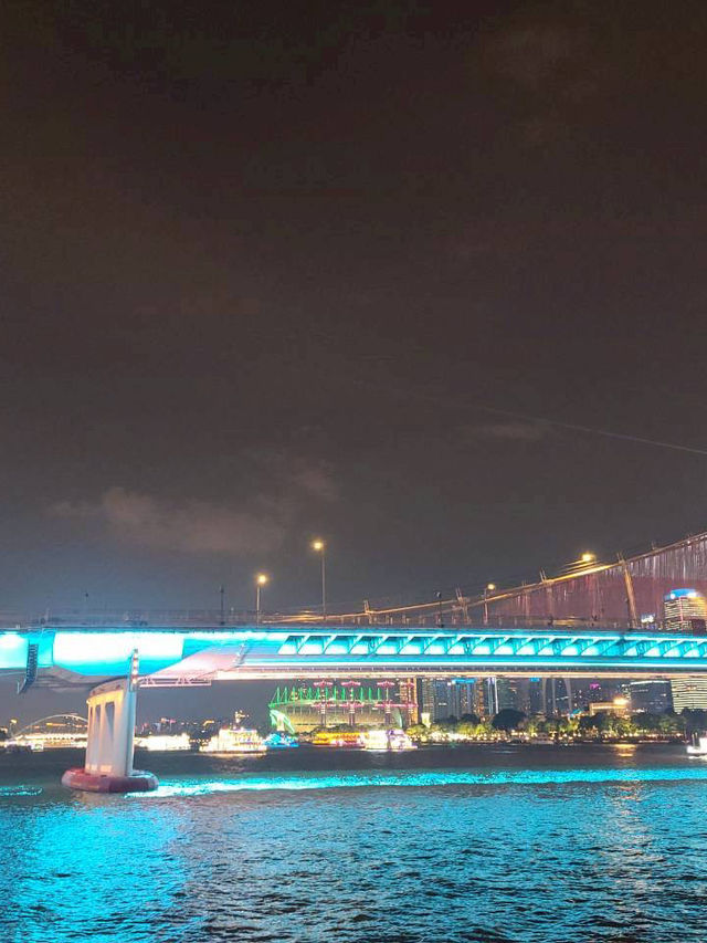 廣州 琵州塔廣州塔 獵德大橋