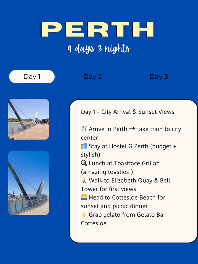 Perth 4 days! 🌇