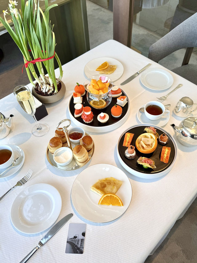 Afternoon Tea โรงแรม Park Hyatt Beijing Afternoon Tea โรงแรม Park Hyatt Beijing