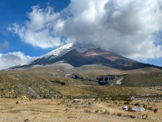 A Majestic Giant Rising Above the Andean Sky