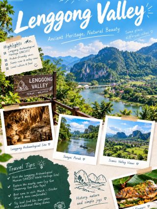 🇲🇾 Lenggong Valley, Perak: A Journey Into Malaysia’s Deep Past ⛰️