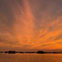 Sunset experience on Tonle Sap