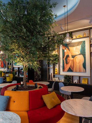 Color, Clever Design & No Front Desk Lines