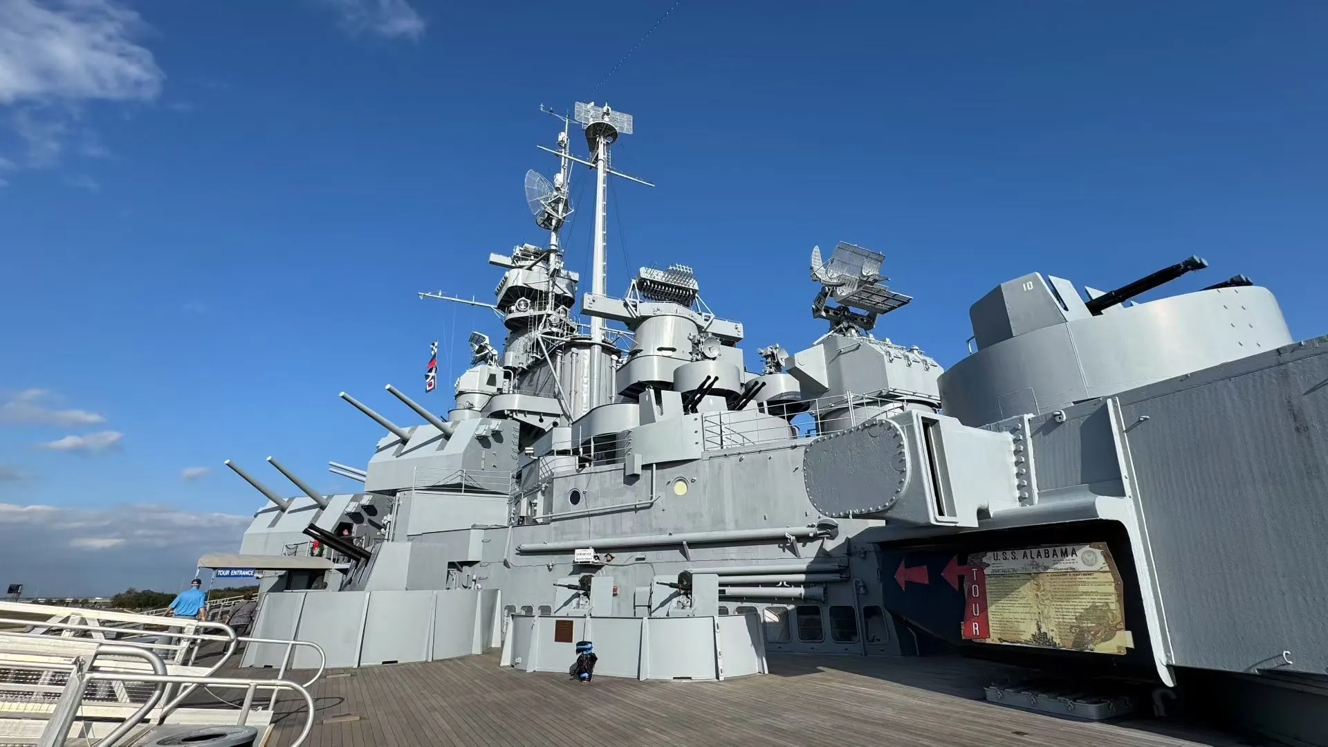  參觀阿拉巴馬號戰艦與鼓號潛艦