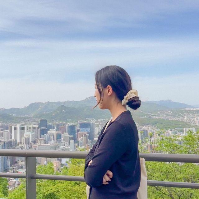 탁 트인 서울 전경 💚 봄나들이 명소 추천 💚 남산타워