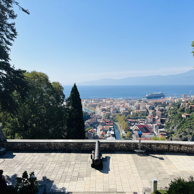 Castle Overlooking Rijeka
