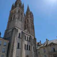 Caen is an interesting city in the west of france