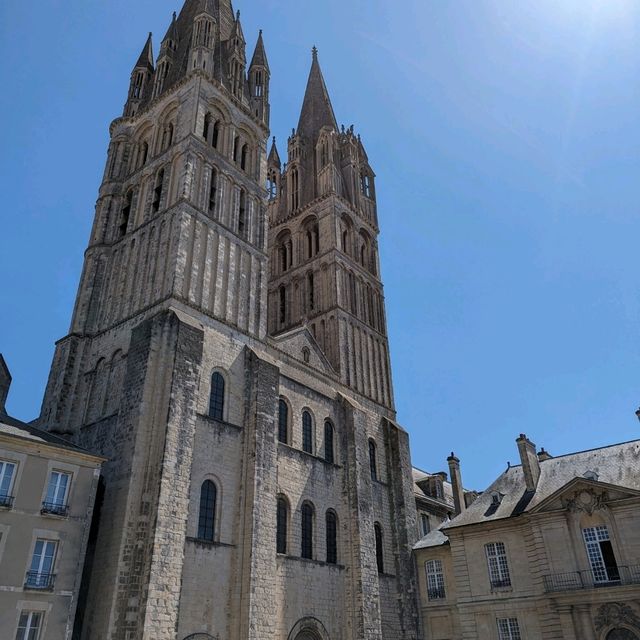 Caen is an interesting city in the west of france