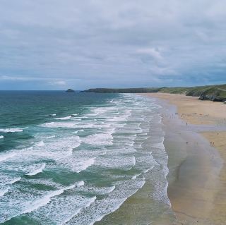 Perranporth beach