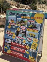 【在馬爾他的海中心，blue lagoon! 駕駛着小型噴射快艇Jet Ski ! 】