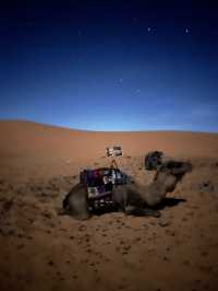Starlit Silence: A Night to Remember in Merzouga's Sahara