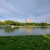 Fangshan Red Scarf Park, water world in the heart of the city