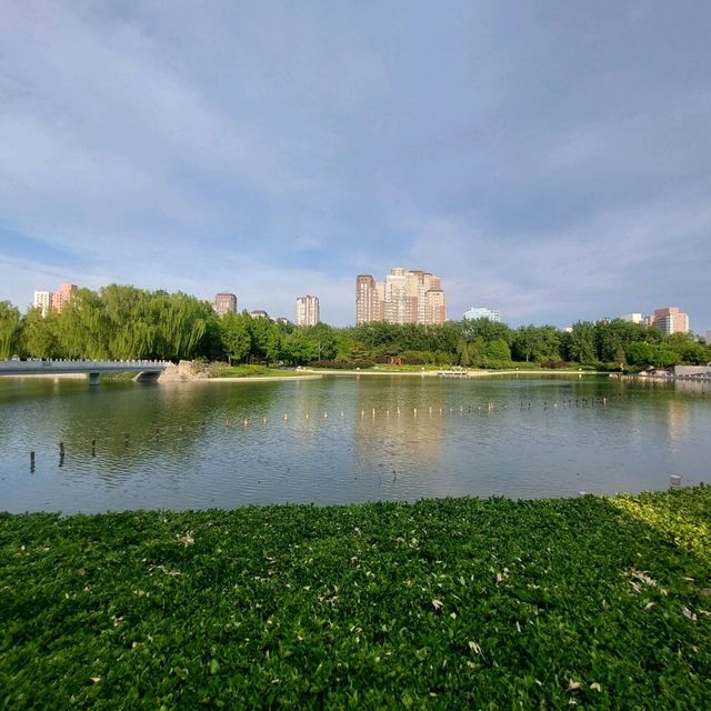 Fangshan Red Scarf Park, water world in the heart of the city