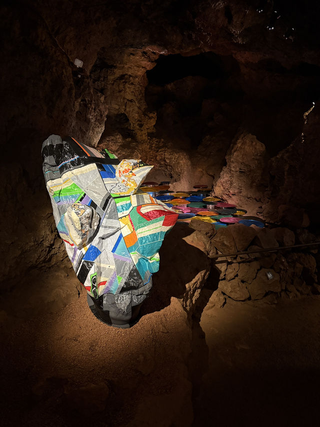 An Underground Sculpture Park? Yes You Read Correctly! Check Out Clearwell Caves And Be Amazed.