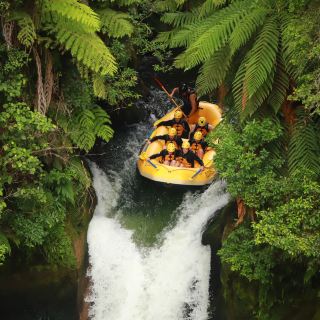 The Absolute Ride Of My Life At Rotorua Rafting, The Highest Raft-able Waterfall In the World!