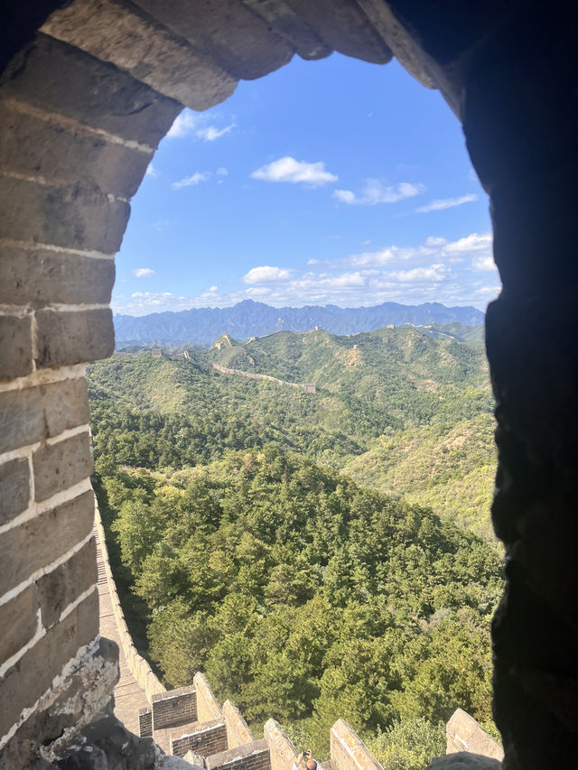 One of the seven wonders of the new world: the Great Wall of China - Jinshaling Edition