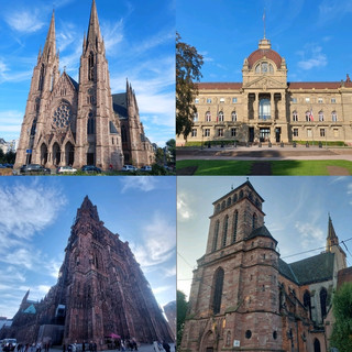 Strasbourg in France, beautiful, historic city