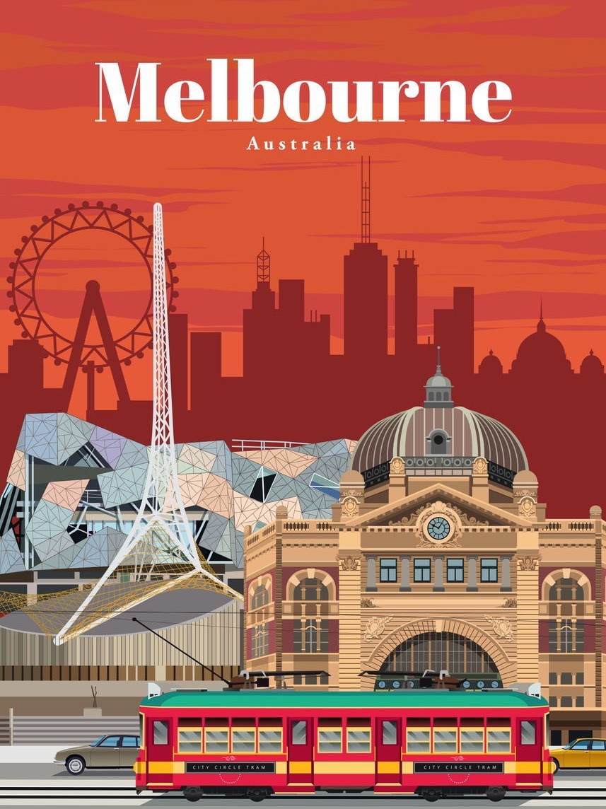🇦🇺 Melbourne : Where Urban Elegance meets wild Australian beauty 🦘 