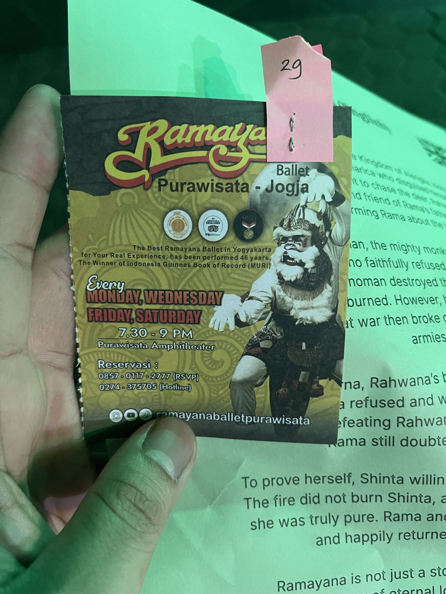 Captivating Night at Ramayana Ballet Purawisata in Yogyakarta