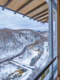 北海道森林賞雪露天浴池綠之風度假村