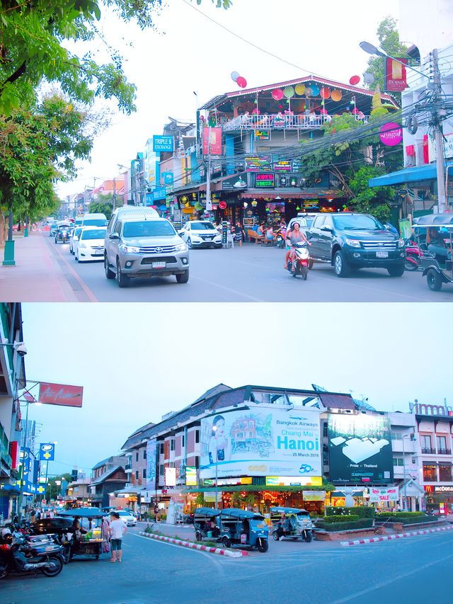 清迈Citywalk，遊走在古城的街頭巷尾