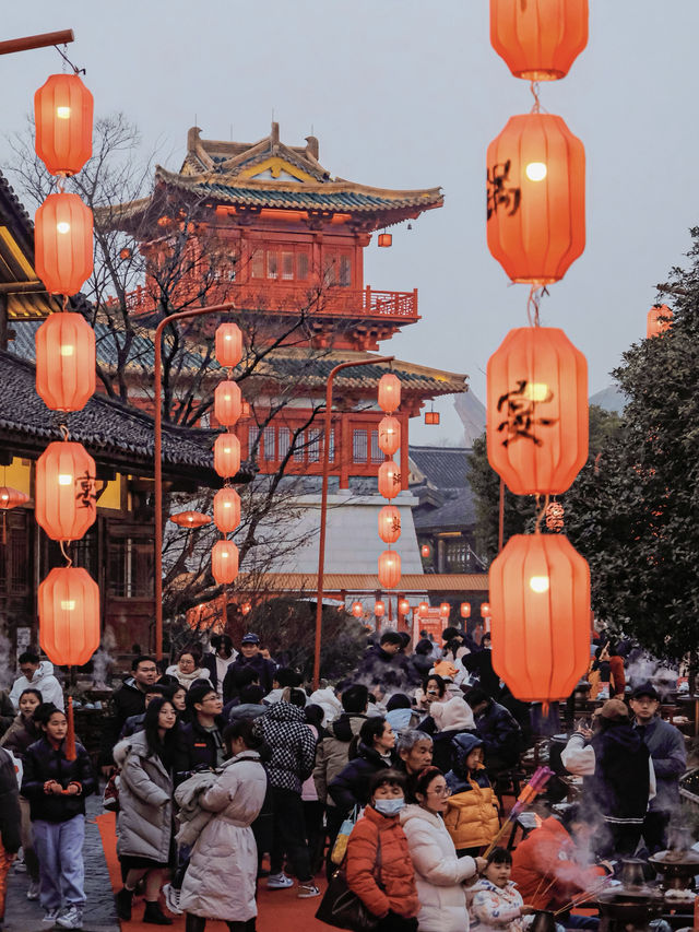 才1月，我在這座國風小鎮就已經感受到年味