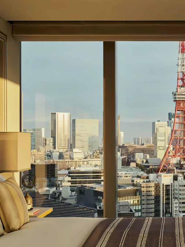 「Janu Tokyo」：東京酒店安縵酒店超有設計感遙望東京塔