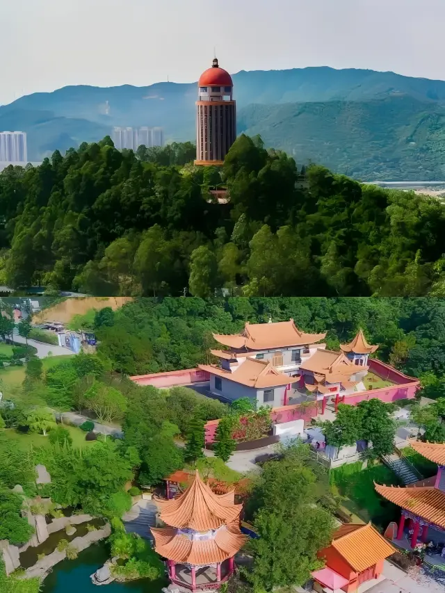 Guanyin Mountain in Dongguan, may all your wishes come true and all your hopes be fulfilled