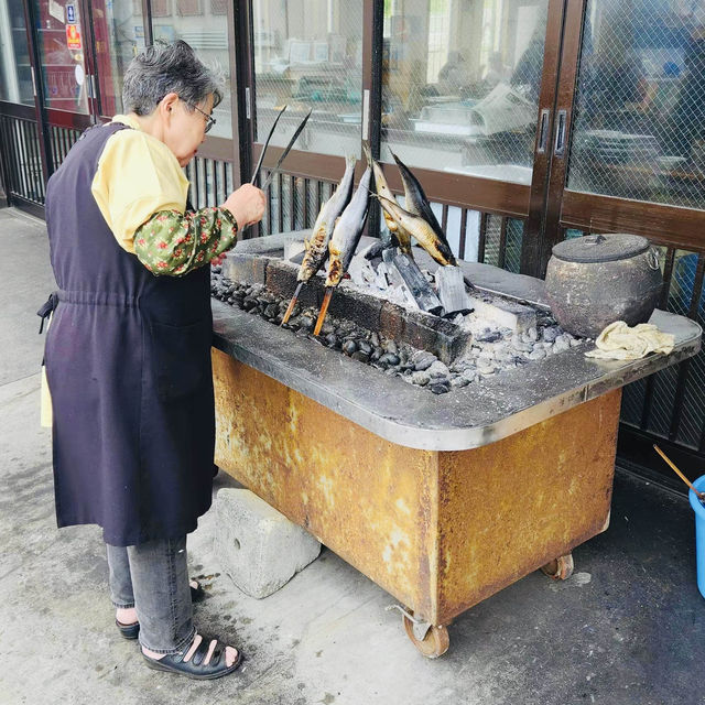 嘗嘗日本北海道古法烤魚（喜知次魚）
