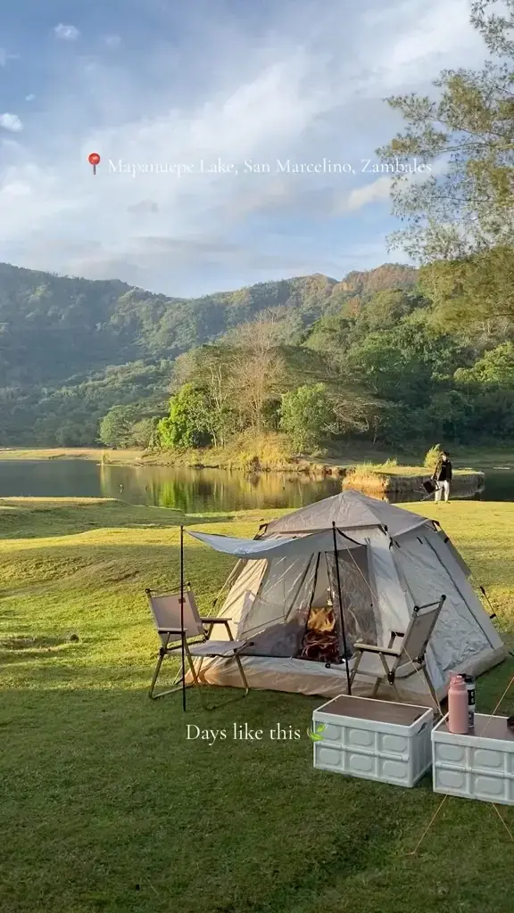 Camping in Philippines Zambles