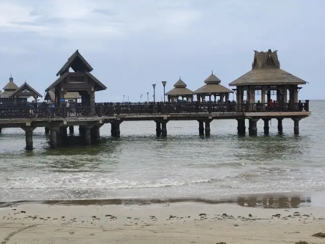 A must-visit place in Hainan Wenchang Gaolong Bay during the holidays. 