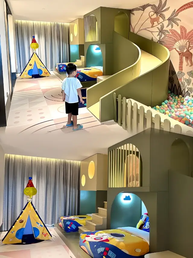Thời gian dành cho gia đình gần Hợp Phì, suối nước nóng, hồ bơi và sân chơi cho trẻ em.