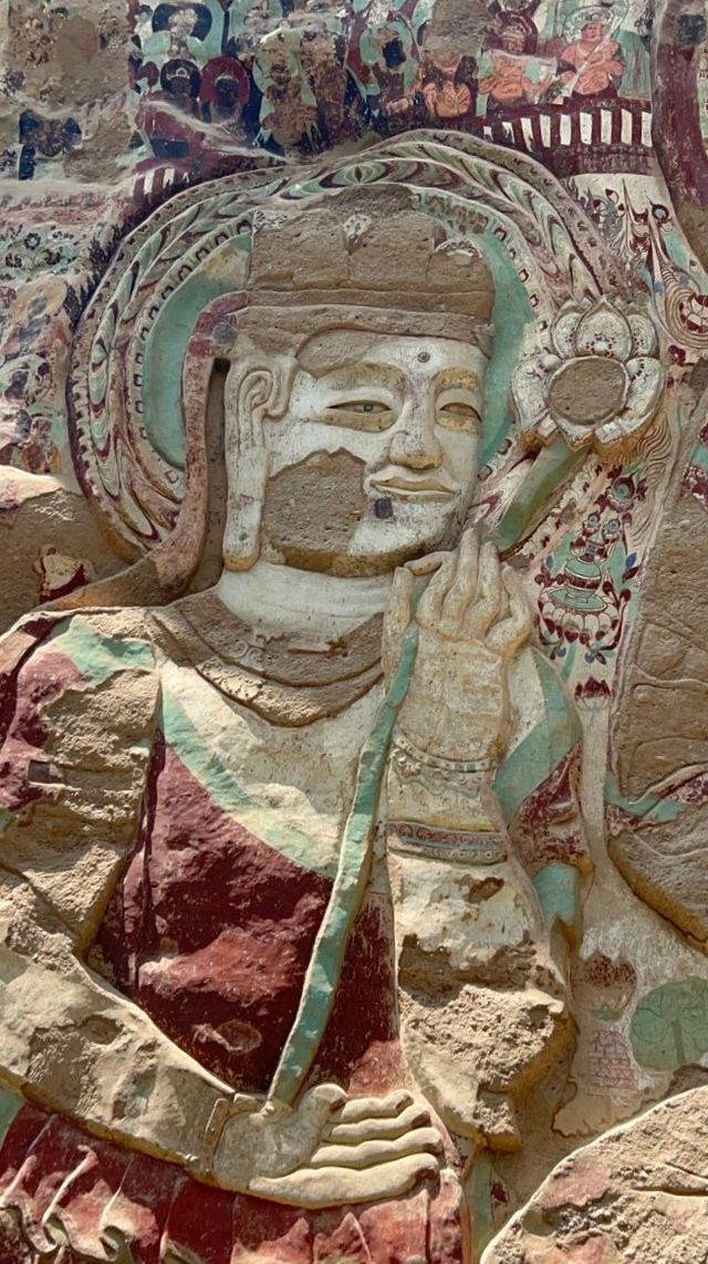 武山水簾洞石窟群。