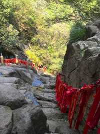 九華後山的九子岩也很美。