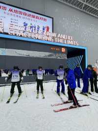 在武漢終於也能滑到這麼快樂的雪。